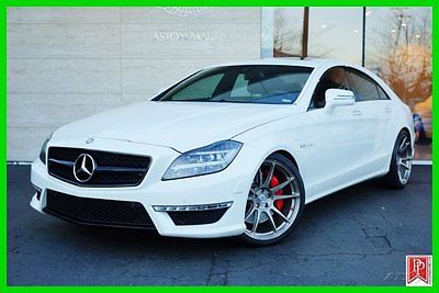 Mercedes-Benz : CLS-Class CLS63 AMG 2013 cls 63 amg 5.5 l v 8 32 v turbo auto amg performance package white black