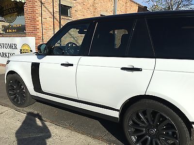 Land Rover : Range Rover 2015 land rover range rover sc limited edition v 8 supercharge