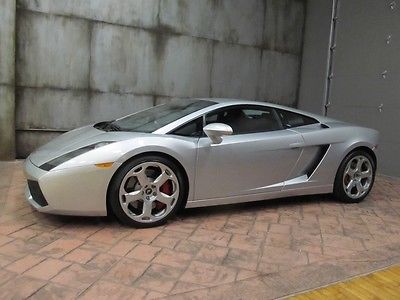 Lamborghini : Gallardo COUPE NAVI 2004 lamborghini gallardo coupe navi egear new clutch serviced radar