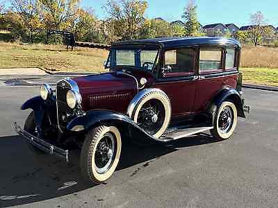 Ford : Model A Car 1931 ford model a sedan