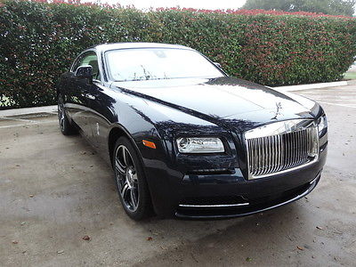 Rolls-Royce : Other Spectacular Wraith in Sapphire Blue Metallic with Creme' Light Interior!