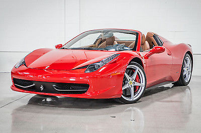 Ferrari : 458 458 Spider Italia Ferrari 458 Spider, Beautiful, Low Miles, Nicely Optioned, Year End Special!
