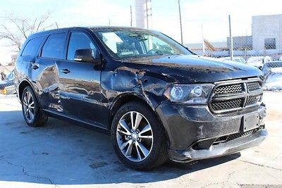 Dodge : Durango R/T AWD 2013 dodge durango r t awd salvage wrecked repairable priced to sell l k