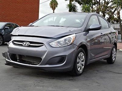 Hyundai : Accent GLS 2015 hyndai accent gls damaged salvage economical only 10 k miles export welcome