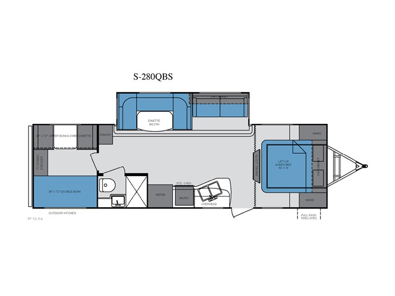 2016 Cruiser Rv F319RLDS