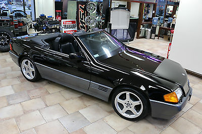 Mercedes-Benz : SL-Class SL500 1993 mercedes sl 500 for sale rare black black hard top only 23 406 miles