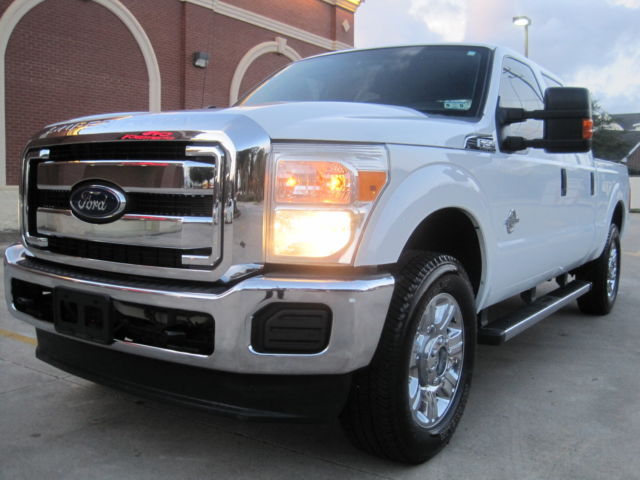 Ford : F-250 4WD Crew Cab 2011 ford f 250 diesel 4 x 4 1 owner leather brand new tires crew cab short bed tx