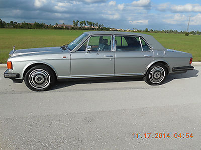 Rolls-Royce : Silver Spirit/Spur/Dawn Silver Spur 29662 actual miles silver blue leather very nice