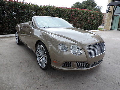 Bentley : Continental GT GTC Speed Convertible 2-Door One Owner, One of a Kind GTC Speed!