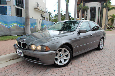 BMW : 5-Series 525i 2003 bmw 5 series 525 i 5 speed manual sport cold weather premium pkg