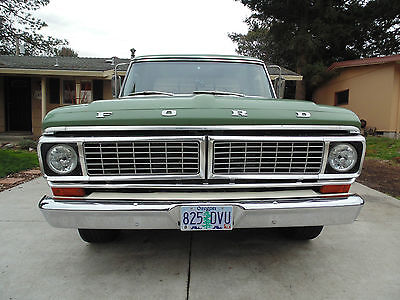 Ford : F-100 1970 ford f 100 ranger xlt with 460
