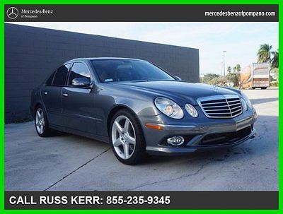 Mercedes-Benz : E-Class Sport 3.5L Premium I Clean Carfax Glass Sunroof !! We Finance and assist with shipping and export-Call Russ Kerr 855-235-9345