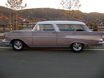 Chevrolet : Nomad BelAir 1957 chevy nomad with original paint and moldings great patina look