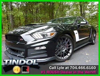 Ford : Mustang ROUSH STAGE 3 15 new roush rs 3 supercharged 5 l v 8 32 v rwd navigation leather heated cooledseat