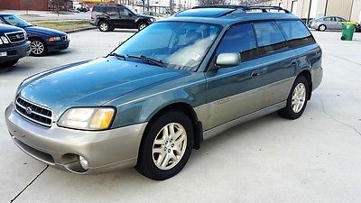 Subaru : Outback Limited Wagon 4-Door 2002 subaru outback limited awd leather clean runs and drives well
