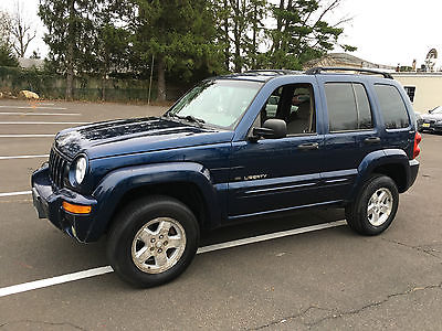 Jeep : Liberty LIMITED 2002 jeep liberty limited sport utility 4 door 3.7 l