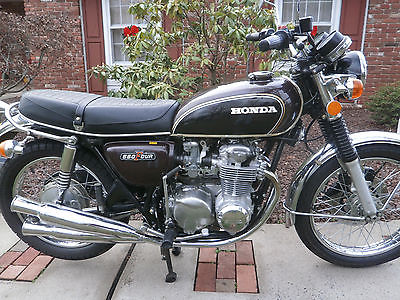 Honda : CB 1974 honda cb 550 one owner original un restored clear title excellent example