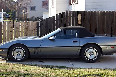 Chevrolet : Corvette 1986 chevrolet corvette convertible good condition