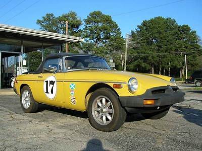MG : MGB Deluxe 1979 mg mgb roadster lots of new goodies mostly new interior mini lites manual
