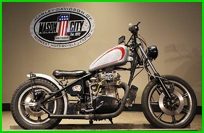 Yamaha : Other 1973 yamaha s 650 tc brothers chopper conversion silver red see our video