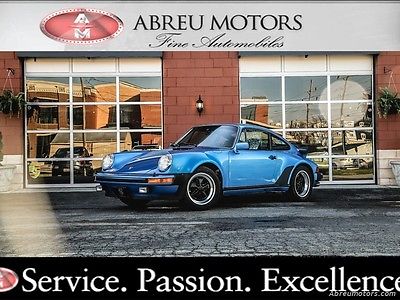 Porsche : 911 Turbo Rare Minerva Blue – Matching Numbers – Original 75000 Miles – Gorgeous!