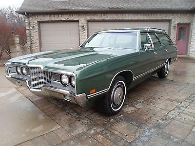 Ford : Other Base 1971 ford country sedan base 6.6 l