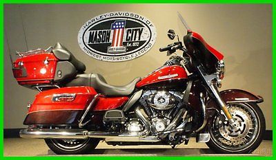 Harley-Davidson : Touring 2011 harley davidson flhtk electra glide ultra limited cherry red merlot