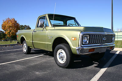 Chevrolet : Other Pickups Custom K-10 4x4 1972 chevy k 10 4 x 4 truck shortbed custom from southwest u s ps pb a c