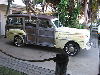 Ford : Other Station wagon woody 1948 ford woodie woody runs and drives