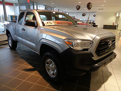 Toyota : Tacoma Access Cab 6 Foot Bed Manual 4x4 Utility Stick New 2016 Tacoma Access Cab 4x4 4 Cylinder 5 Speed Manual Utility 4WD Silver Sky