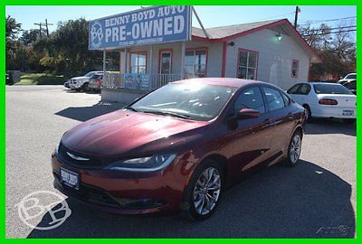 Chrysler : 200 Series S Certified 2015 200 s used certified 2.4 l i 4 16 v automatic fwd sedan