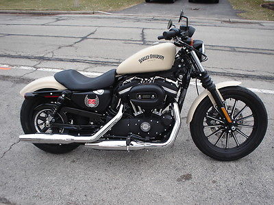 Harley-Davidson : Sportster 2014 harley davidson xl 883 n sportster iron 883 sand cammo denim only 106 miles