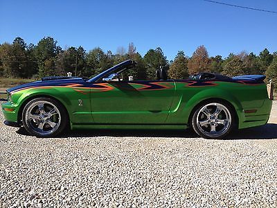 Ford : Mustang POISON IVY 2007 ford mustang custom sema show car procharger convertible