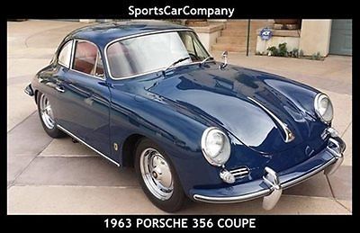 Porsche : 356 356B/1600 T6 1963 porsche 356 b 1600 t 6 coupe full restored matching price reduced by 15 000