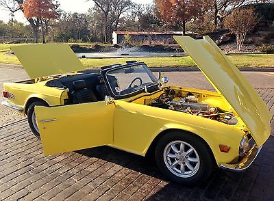 Triumph : TR-6 convertible Show Quality Restoration With High Performance Enhancements and Upgrades!
