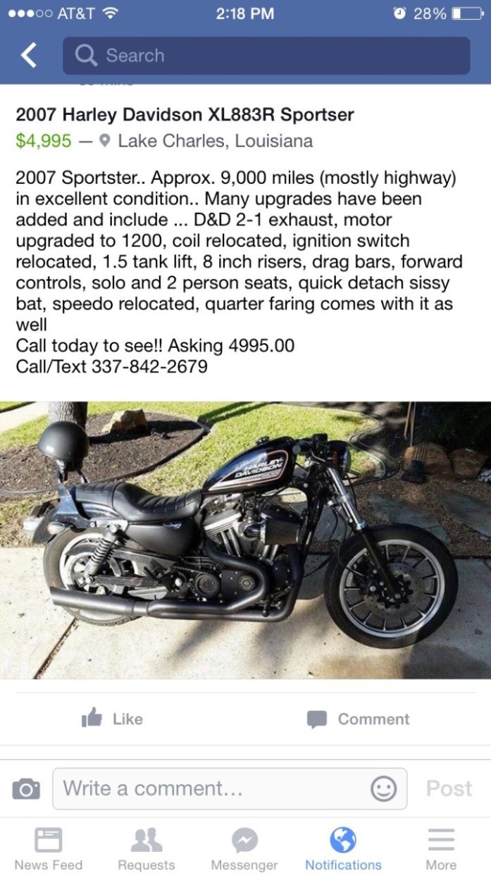 2007 Harley-Davidson Sportster 883