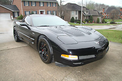 Chevrolet : Corvette Z06 Coupe 2-Door 2003 chevy corvette z 06 supercharged with many extras