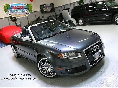 Audi : Other Cabriolet Only 6k Original Miles, One Owner, Cabriolet, 6 Speed Manual, Daytona Gray, WOW!