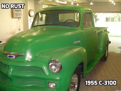 Chevrolet : Other Pickups 3100 1955 chevrolet 3100 pickup rebuilt to original rebuilt motor by napa no rust