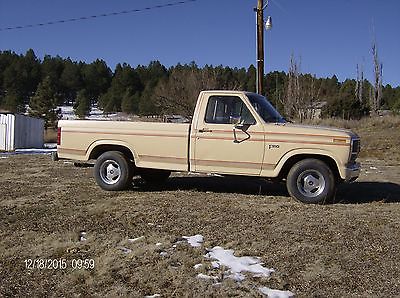 Ford : F-150 Custom 1983 ford f 150 base standard cab pickup 2 door 7.5 l 460