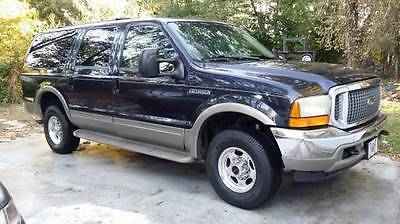 Ford : Excursion 2001 ford excursion limited 6.8 l 4 x 4 216000 miles runs great great interior