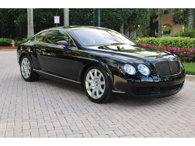 Bentley : Other 2dr Cpe GT Bentley continental Low Miles, Triple Black, New Tires & Clean CarFax We Finance