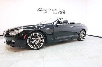 BMW : 6-Series 2dr Convertible 2013 bmw 650 i convertible msrp 95 k lighting package 20 wheels parking assist
