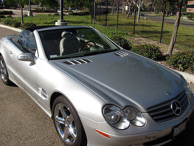Mercedes-Benz : SL-Class Convertible 2-Door Perfect Carfax, 52,000 miles, San Diego car, Perfect Carfax, Everything works