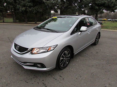 2013 Honda Civic Silver Cars for sale