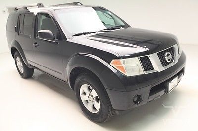 Nissan : Pathfinder S RWD 2006 black cloth single cd trailer hitch v 6 dohc used preowned 164 k miles