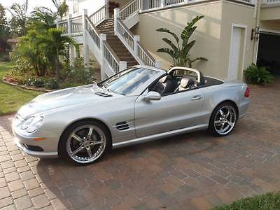 Mercedes-Benz : SL-Class sl500 2003 mercedes benz sl 500 class roadster sport packageonly 38 k mileage miami car