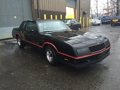 Chevrolet : Monte Carlo SS 1985 monte carlo ss