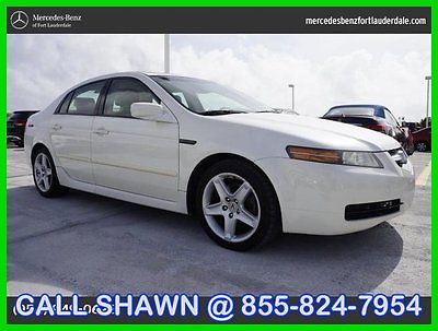 Acura : TL CASH ONLY!!, WE SHIP, WE EXPORT, L@@K AT ME NOW!! 2006 acura tl white tan automatic leather sunroof must l k at me buy me