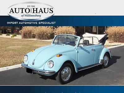Volkswagen : Other Convertible 1971 vw super beetle convertible fully restored looks runs drives great